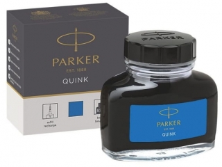 Atrament w butelce PARKER 57ml - niebieski zmywalny