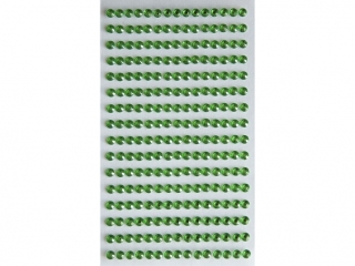 Dżety samoprzylepne DS13 zielone 4mm
