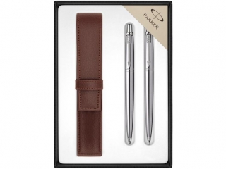 Długopis + ołówek PARKER Jotter stalowy CT
