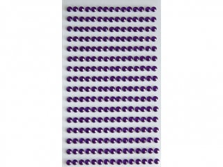 Dżety samoprzylepne DS15 fioletowe 4mm