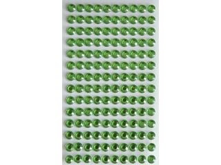 Dżety samoprzylepne DS23 zielone 6mm