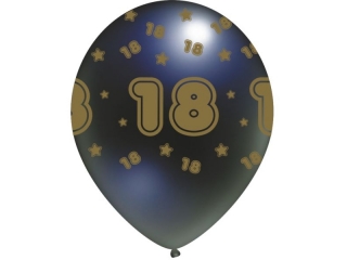 Balon Nadruk 18 BLACK/GOLD B080
