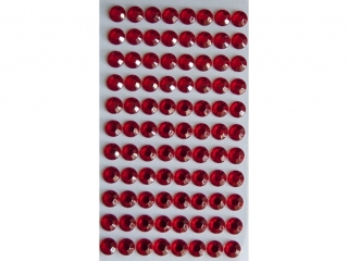 Dety samoprzylepne DS32 czerwone 8mm