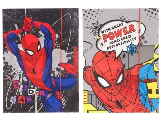 TECZKA Z GUMKA A4 / SPIDER MAN