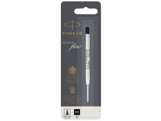 Wkłady do długopisów PARKER QuinkFlow czarny (M) na blistrze
