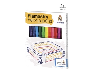Flamastry ASTRA Real Madryt, 12 kolorów