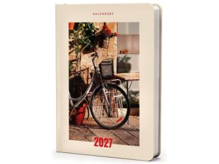 Kalendarz 2027 Photo Gloss A6 Dzienny Rower #3018