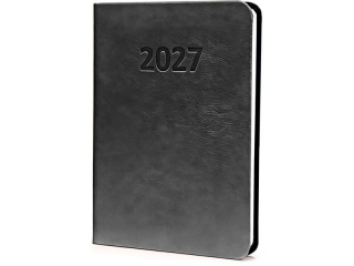 Kalendarz 2027 Prestige A6 Tygodniowy Czarny #1809