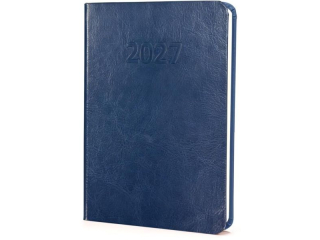 Kalendarz 2027 Prestige A6 Tygodniowy Granatowy #1816