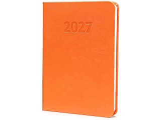 Kalendarz 2027 Prestige A6 Tygodniowy Pomara�czowy #1830