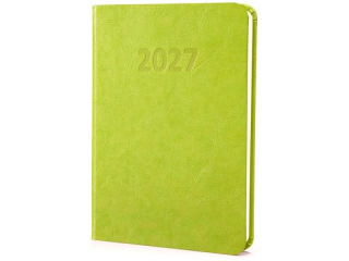 Kalendarz 2027 Prestige A6 Tygodniowy Zielony #1823