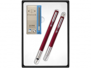 Komplet Parker Vector Czerwony piro/dug/naboje