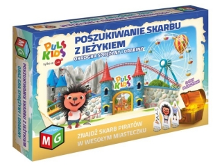 Gra MULTIGRA Poszukiwanie skarbu z jeżykiem oraz gra sprężyny i drabiny