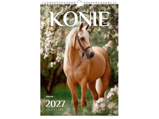 Kalendarz 2027 Ścienny A3 Konie #3490
