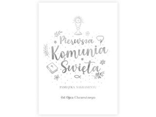 Album A5 Komunia nr.017 od ojca chrzestnego