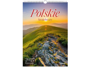 Kalendarz 2027 �cienny A3 Polskie Krajobrazy #3780