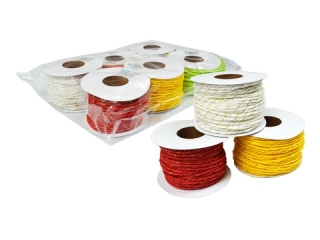 Wstka papierowa 30m srebrna/zota ni 3626 op. 6 szt.