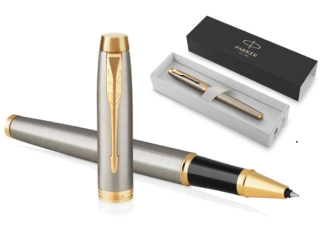 Pióro kulkowe PARKER IM Core BRUSHED METAL GT