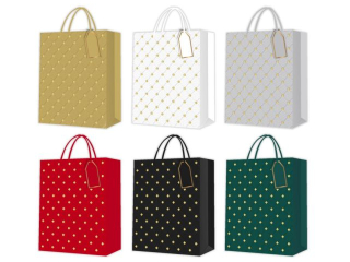 Torebka Prezentowa 3788 M 23x18cm z�ocone