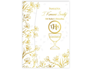 Album A5 Pami�tka I Komunii od Babci i Dziadka