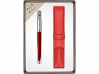 Długopis PARKER Jotter red + etui
