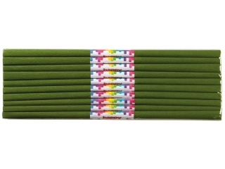 Bibuła marszczona HAPPY COLOR - nr.56 zielona oliwka (10szt)