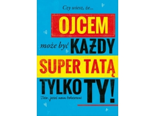 Kartki karnet B6-1487  Dzie� taty