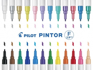 Marker PILOT Pintor F 1mm mix kolorów