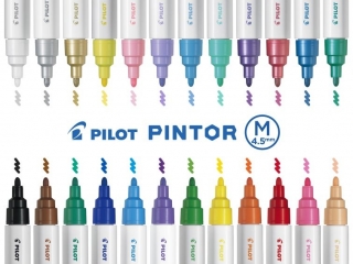 Marker PILOT Pintor M 1,4mm mix kolorów
