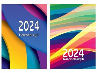 Kalendarz kieszonkowy BESKIDY A7 Miękka oprawa 2024