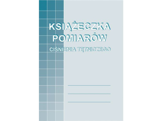 Ksi��eczka pomiaru ci�nienia t�tniczego