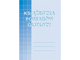 Ksi��eczka pomiar�w glukozy