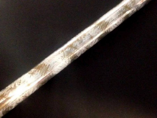 Folia do pakowania prezentów POLSYR rolka 25ark. B1 70x100cm - Choinki biało-złote