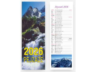Kalendarz paskowy BESKIDY KP2 PEJZAE 2026