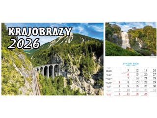 Kalendarz rodzinny BESKIDY KR2 Pejzae 2026