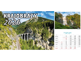 Kalendarz rodzinny BESKIDY KR1 Krajobrazy 2026