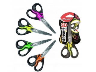 Noyczki MAPED Sensoft fluo 13cm blister HURT