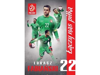 PLAKAT KIBICA 61,5x91cm PZPN Nr.2 Łukasz Fabiański