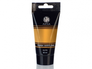 Farba akrylowa ASTRA Artea tuba 60ml - złota
