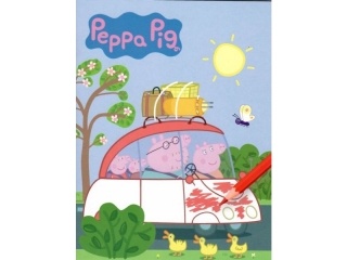 Kolorowanka MSZ Świnka Peppa- mała kolorowanka