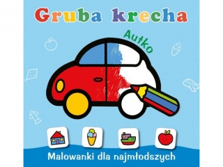Kolorowanka SKRZAT Gruba krecha - Autko
