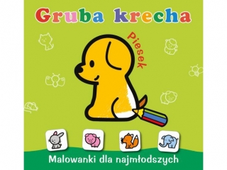Kolorowanka SKRZAT Gruba krecha - Piesek