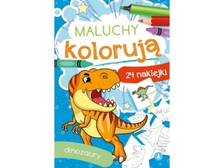 Kolorowanka SKRZAT Maluchy koloruj - Dinozaury