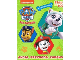Książeczka MSZ Psi Patrol- Ekipa na 102- 45