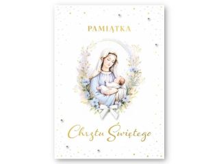 Kartka na Chrzest ARMIN STYLE B6 GM-1329 dla ch�opca