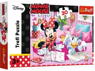 Puzzle 30 TREFL Minnie - Najlepsze przyjaciółki