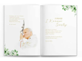 Album komunijny KZK A5 nr. 53 od Babci – Pamiątka Pierwszej Komunii Świętej