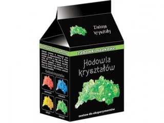 Hodowla kryształów RANOK Zielone kryształy