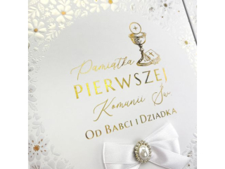 Album Komunijny A4 nr27 od Babci i Dziadka – Pami�tka I Komunii �wi�tej | Kartki z Kotkiem