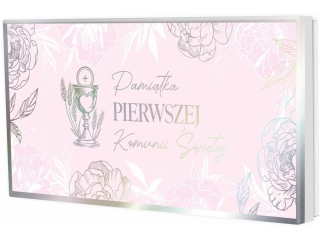 Pude�ko papierowe DU�E DL nr.14 I Komunia �wi�ta, Pami�tka dla dziewczynki | Kartki z Kotkiem